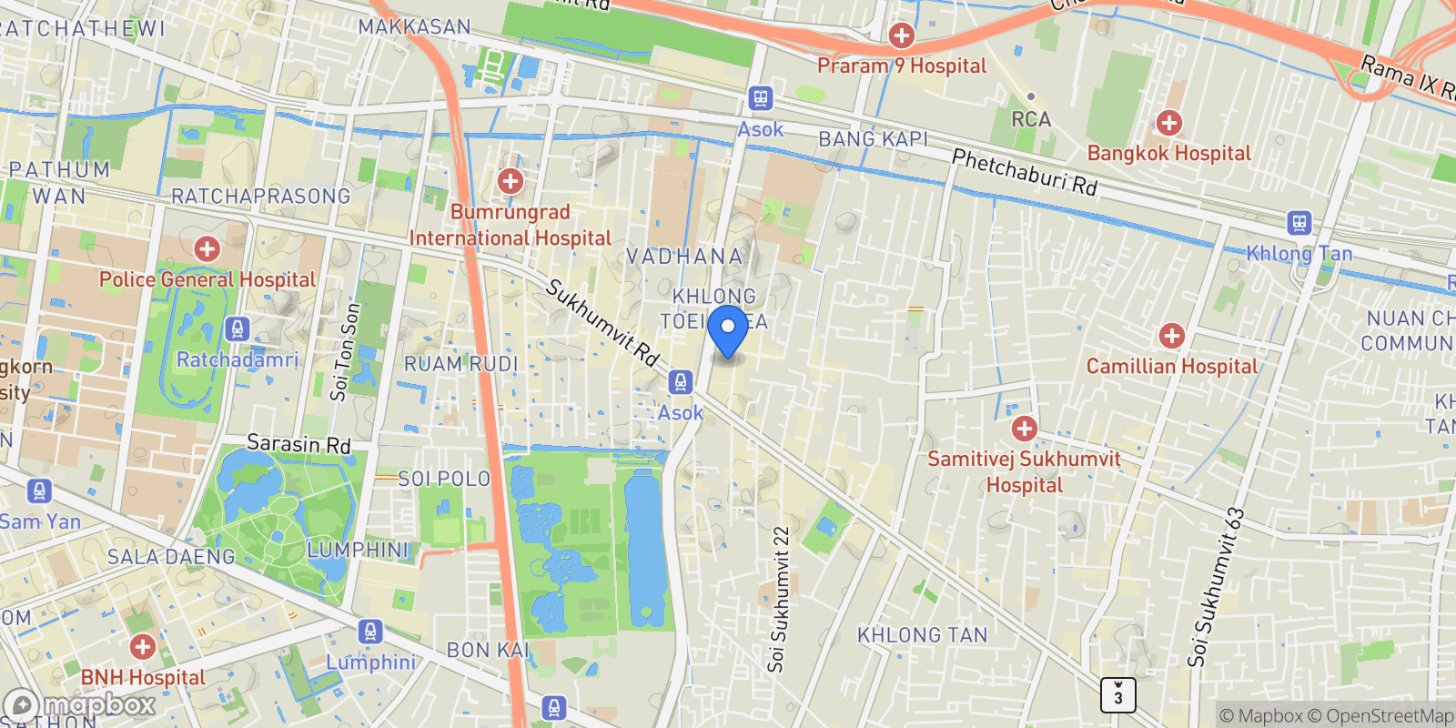 Map showing 17/1 Soi Sukhumvit 23, Khwaeng Khlong Toei Nuea, Watthana, Krung Thep Maha Nakhon 10110, Thailand, Bangkok, Krung Thep Maha Nakhon, Thailand.