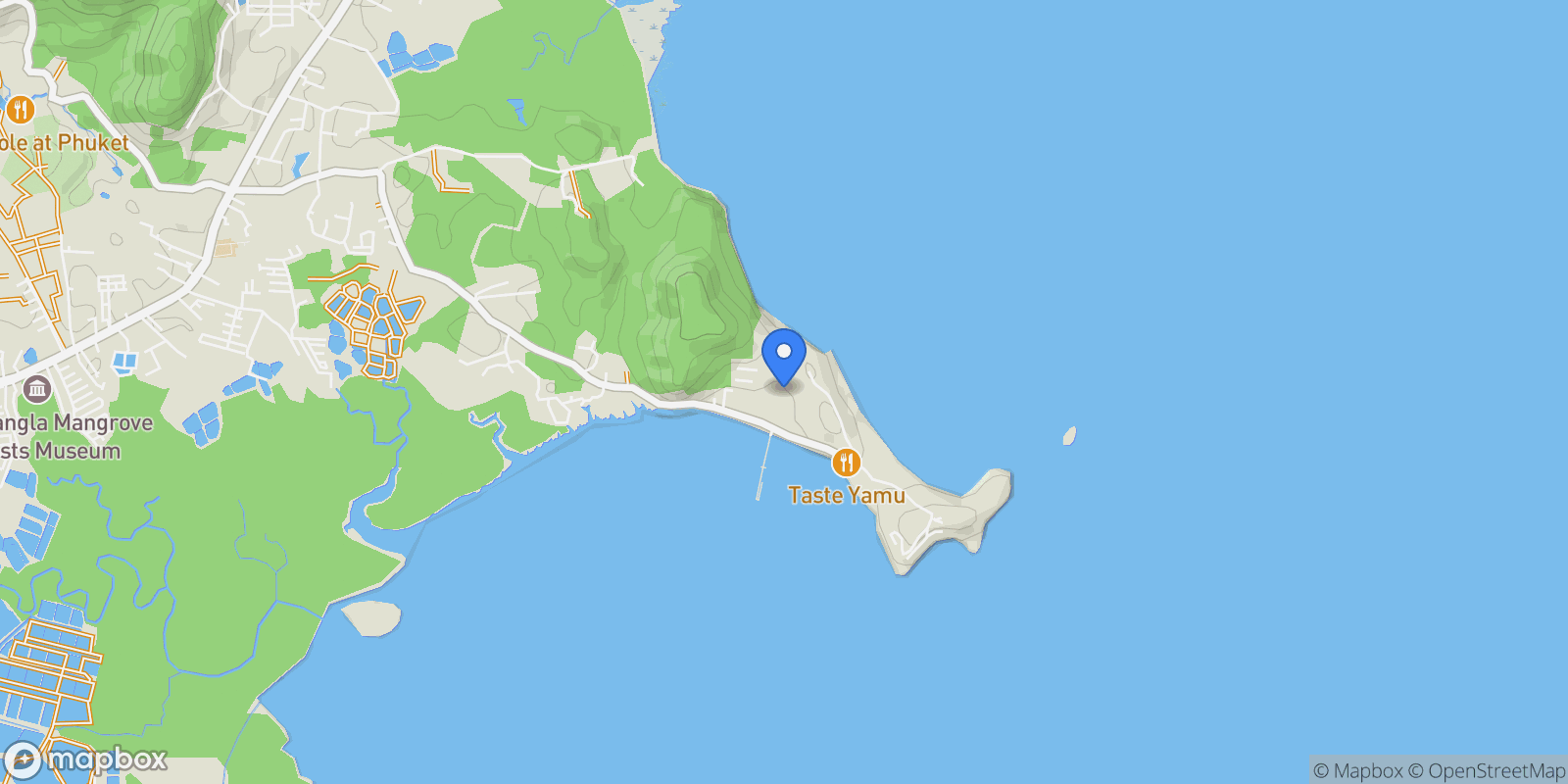 Map showing Phuket,, Pa Klok, Phuket, Thailand.