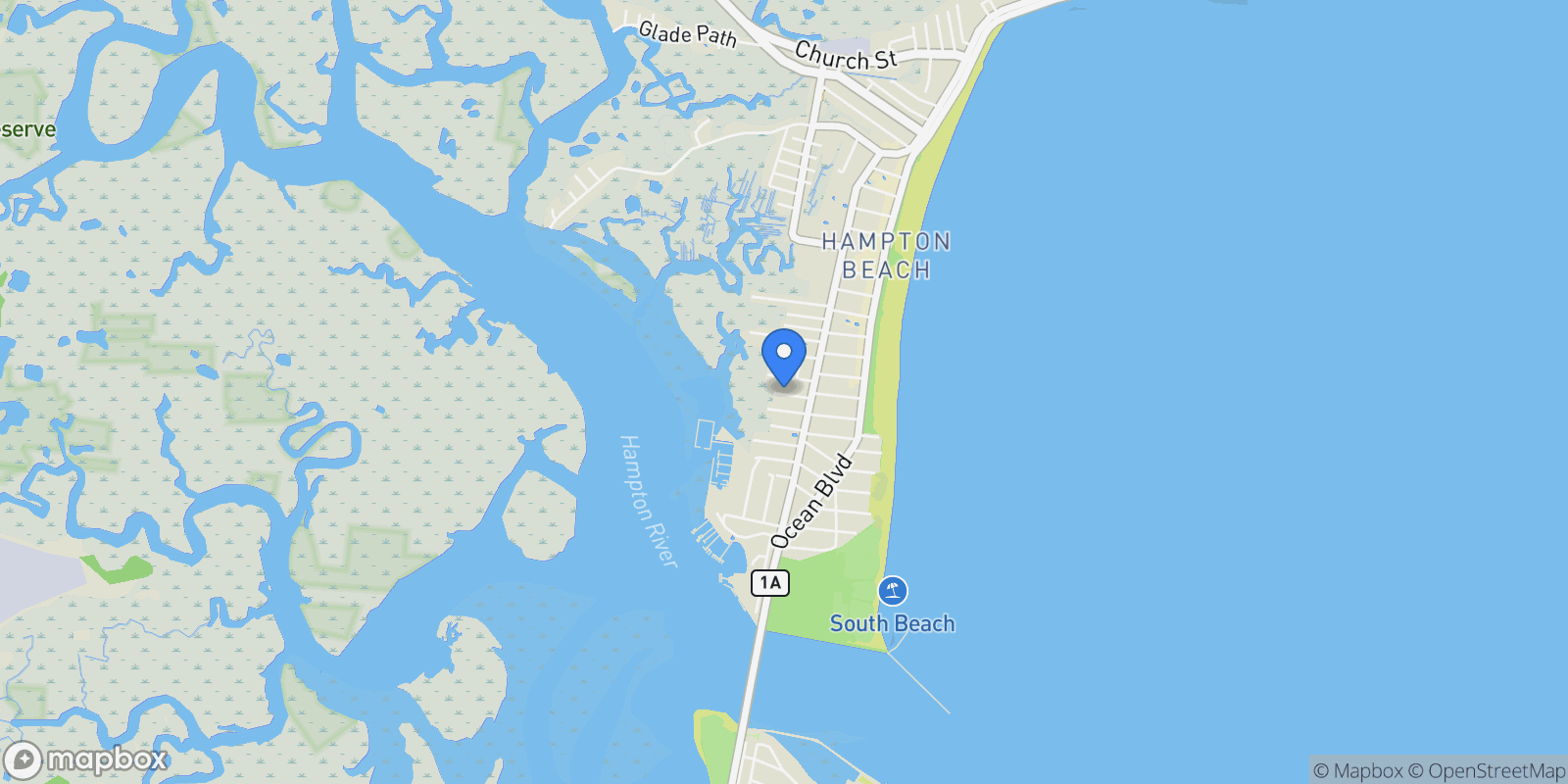 Map showing 17 Johnson Avenue, Hampton, NH 03290, Hampton, New Hampshire, United States.