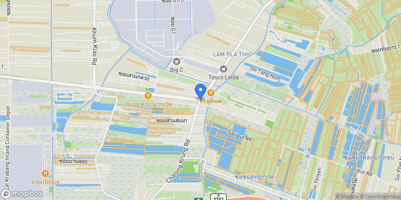 Map showing Bangkok,, Bangkok, Bangkok, Thailand.