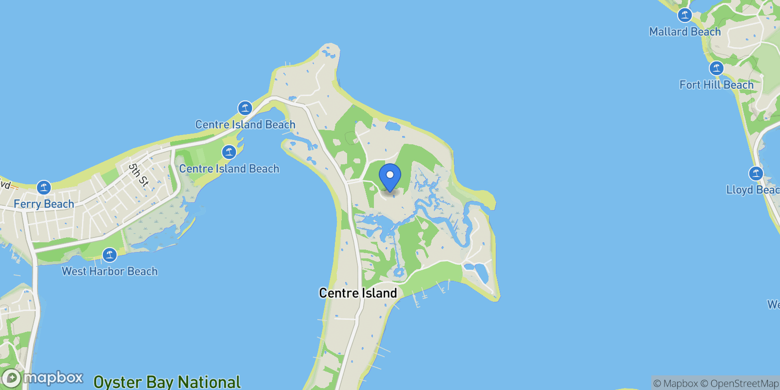 Map showing 204 Centre Island Road , Oyster Bay, NY 11771, Upper Brookville, New York, United States.
