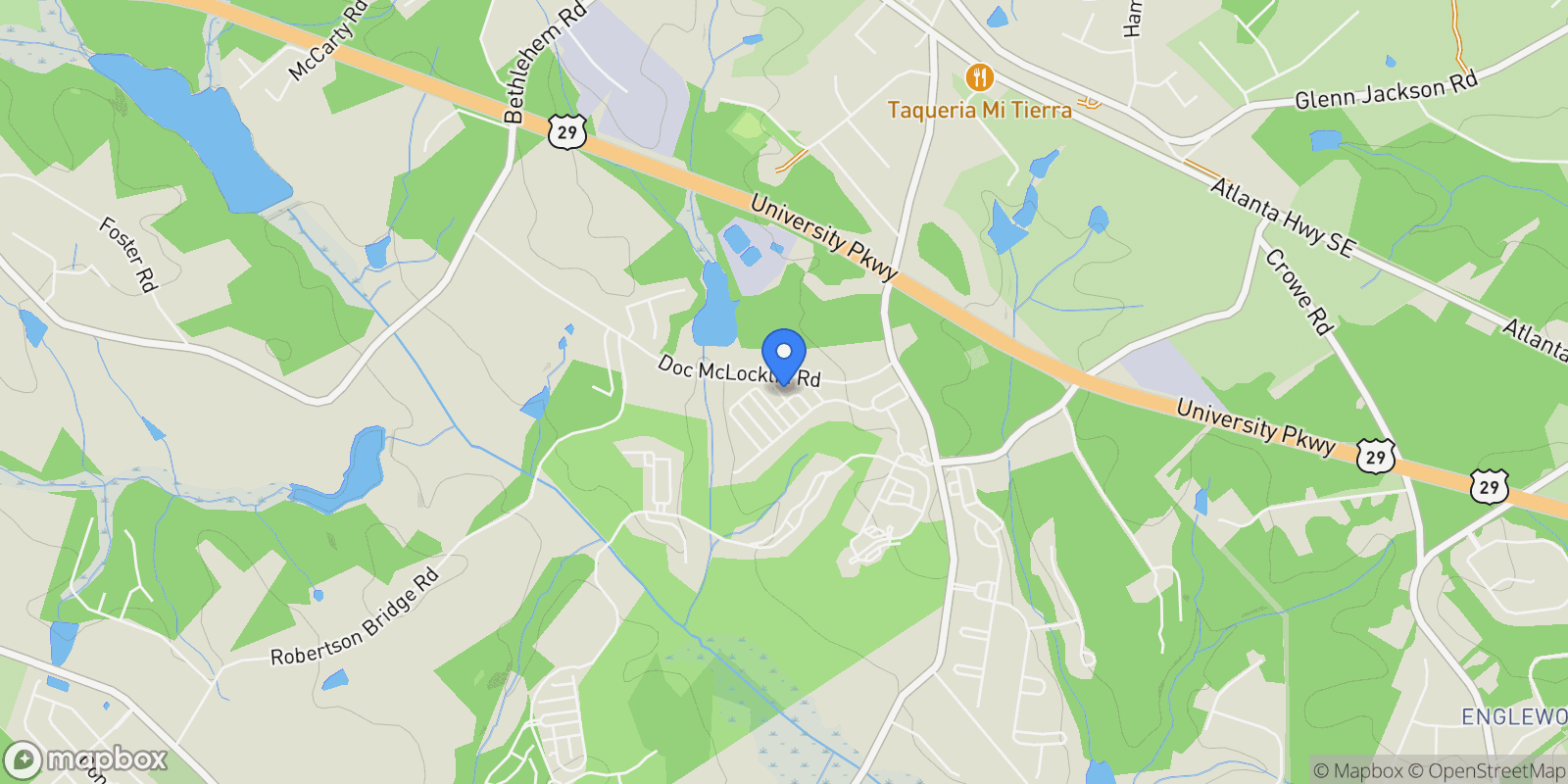 Map showing 511 Navan Lane, Statham, GA 30666, Winder, Georgia, United States.