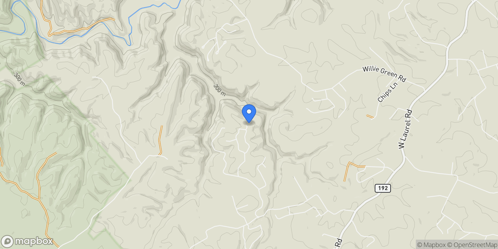 Map showing 30 Horizon Lane, London, KY 40741, London, Kentucky, United States.