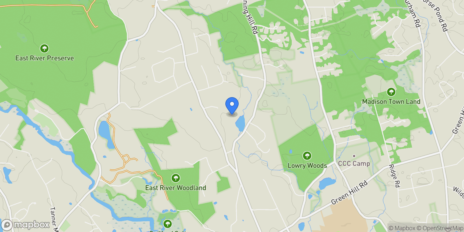 Map showing 231 Nortontown Road, Guilford, CT 06437, Guilford, Connecticut, United States.