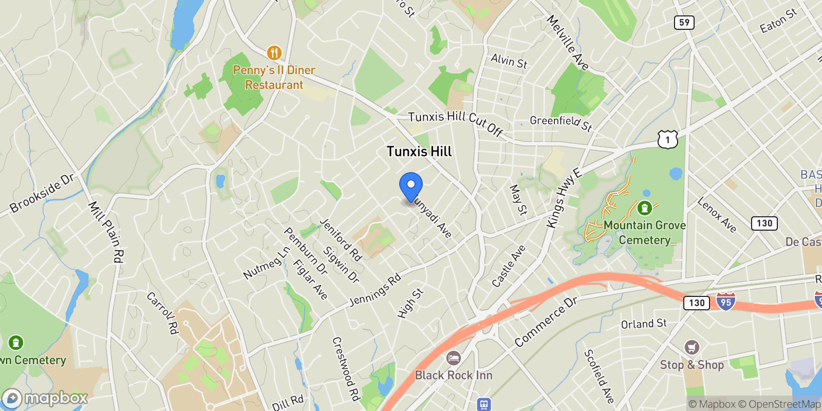 Map showing 162 Country Road 162, Fairfield, CT 06824, Fairfield, Connecticut, United States.