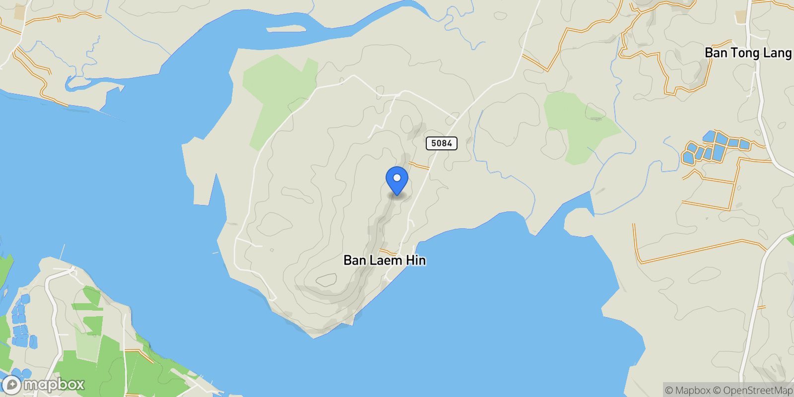 Map showing Phang Nga,, Lo Yung, Phang-nga, Thailand.