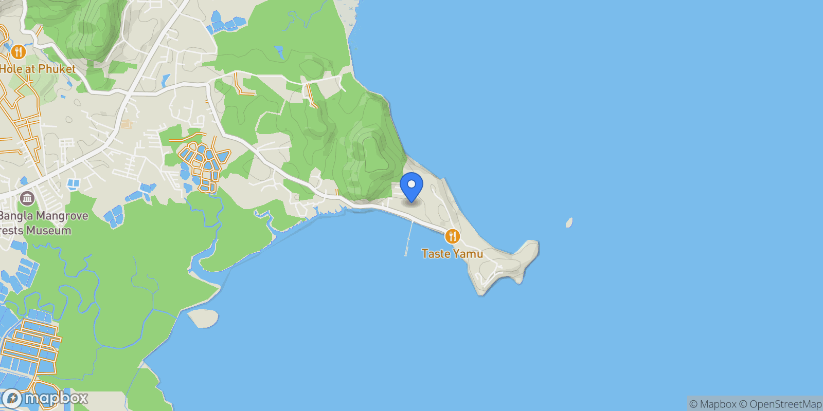 Map showing Phuket,, Pa Klok, Phuket, Thailand.