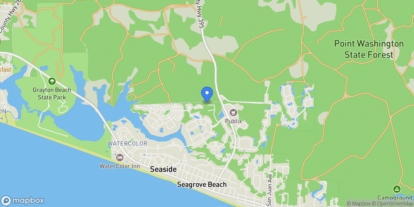 Map showing 262 Climbing Rose Way , Santa Rosa Beach, FL 32459, Santa Rosa Beach, Florida, United States.