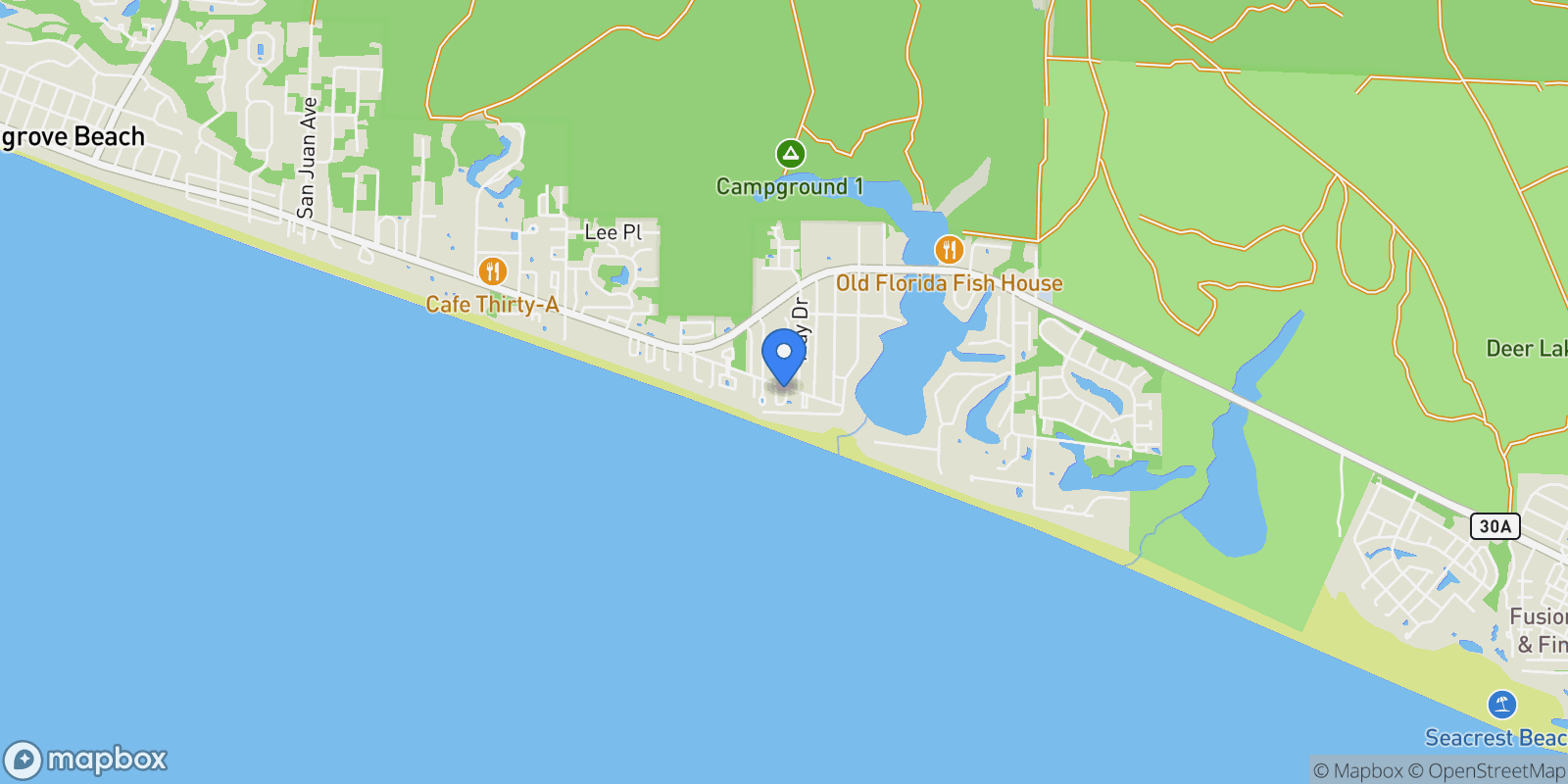 Map showing 107 Chelsea Loop Road , Santa Rosa Beach, FL 32459, Santa Rosa Beach, Florida, United States.