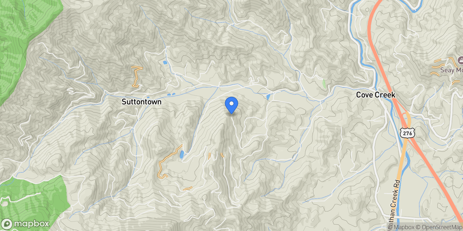 Map showing 234 Historic Oak, Waynesville, NC, 28785, USA, Waynesville, North Carolina, United States.