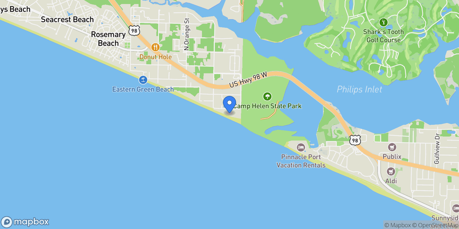 Map showing 40 Lupin Beach Drive West , Inlet Beach, FL 32461, Rosemary Beach, Florida, United States.