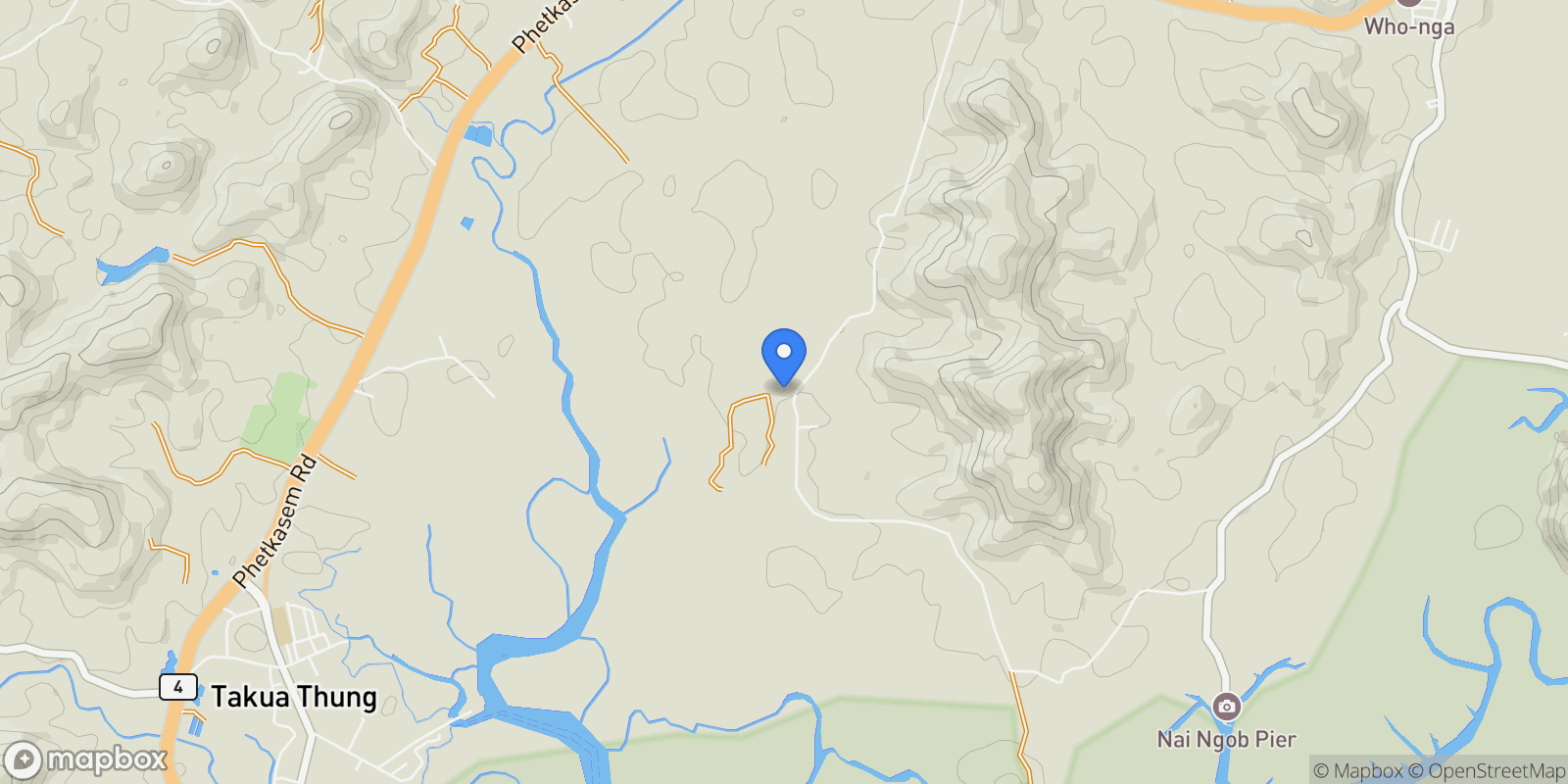 Map showing Phang Nga,, Takdat, Phang-nga, Thailand.