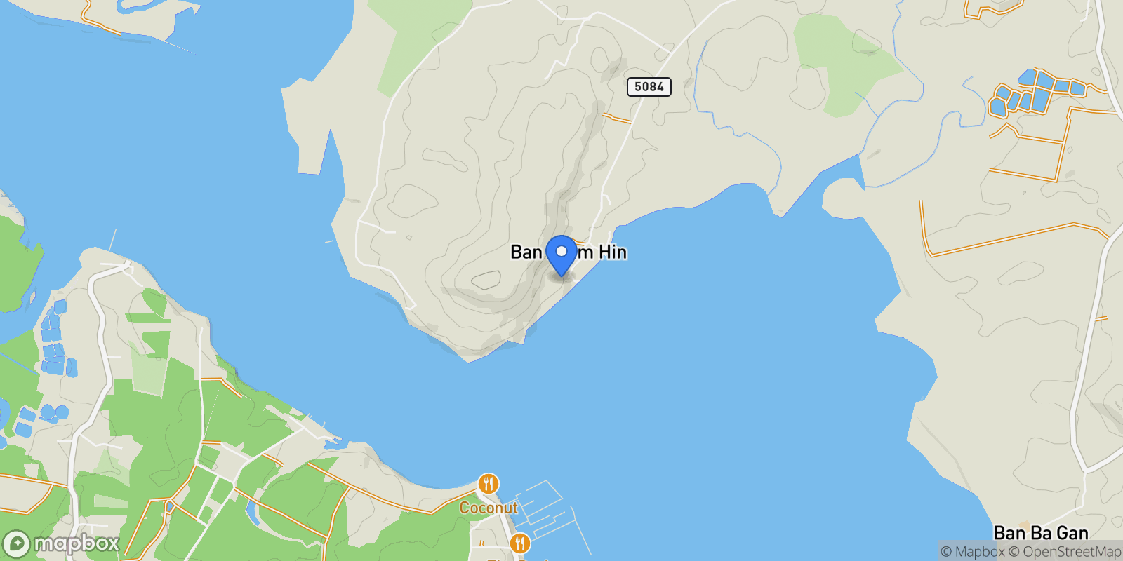 Map showing Phang Nga,, Lo Yung, Phang-nga, Thailand.