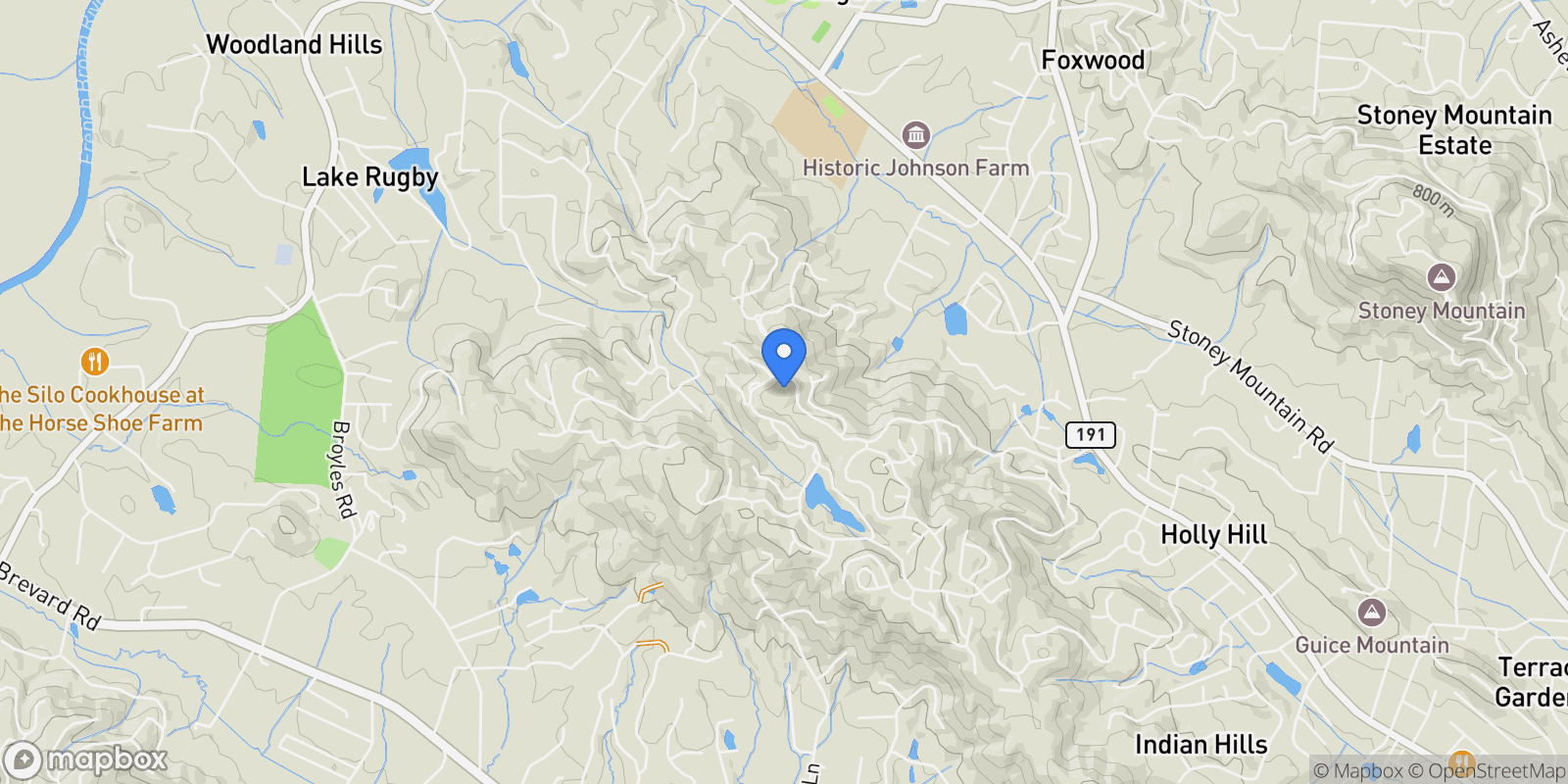 Map showing 24 Watchman, Hendersonville, NC, 28792, USA, Hendersonville, North Carolina, United States.