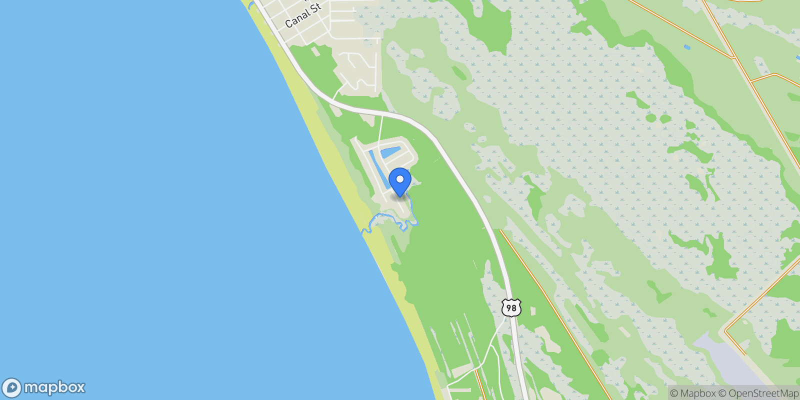 Map showing 175 Pond Cypress Cove , Port St. Joe, FL 32456, Port St. Joe, Florida, United States.
