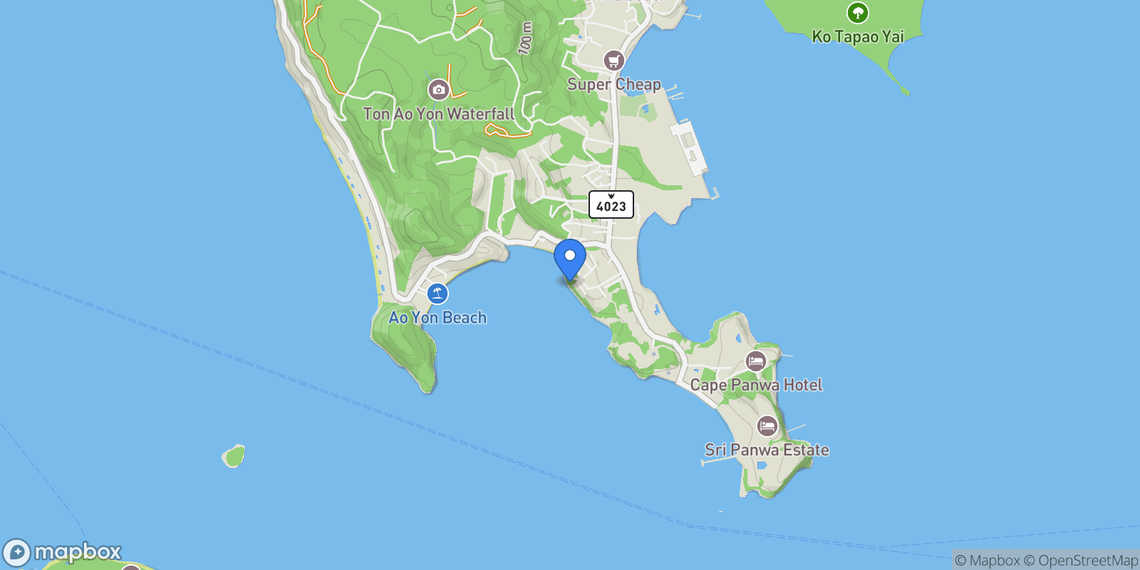 Map showing Phuket,, Wichit, Phuket, Thailand.
