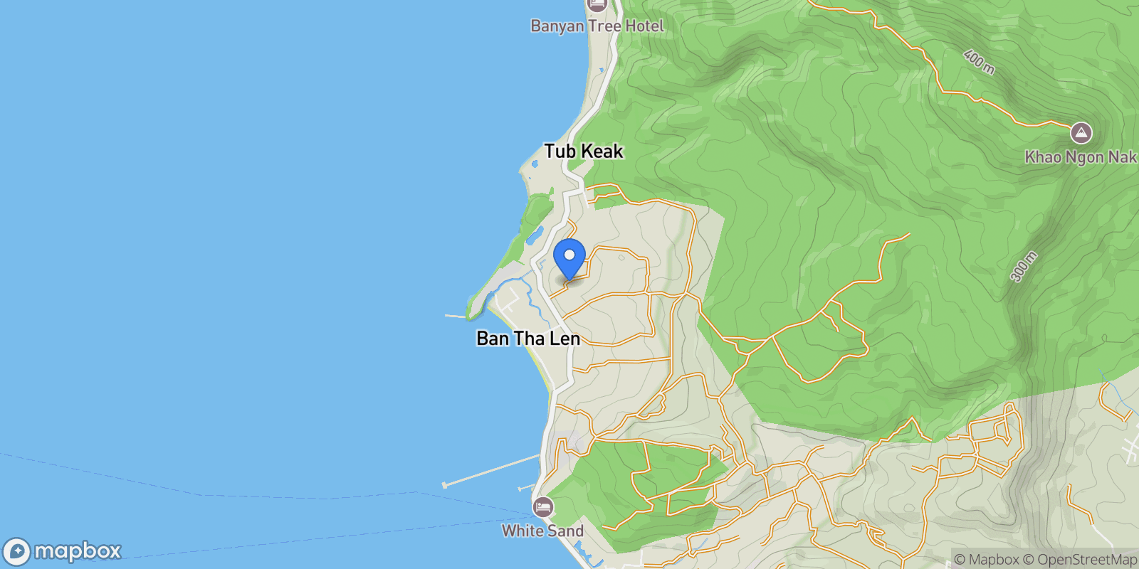 Map showing Krabi,, Nong Thale, Krabi, Thailand.