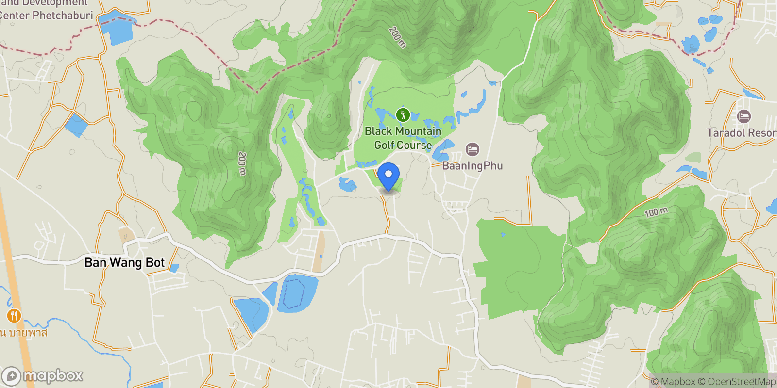 Map showing Prachuap Khiri Khan,, Hin Lek Fai, Prachuap Khiri Khan, Thailand.