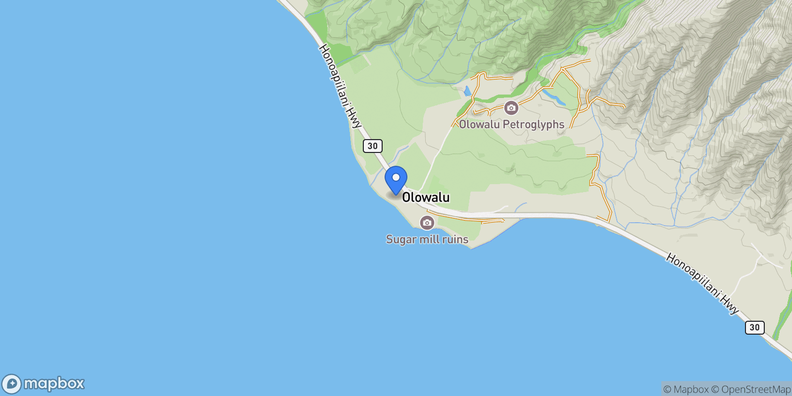 Map showing 49 Kuahulu Pl, Lahaina, HI 96761, Lahaina, Hawaii, United States.