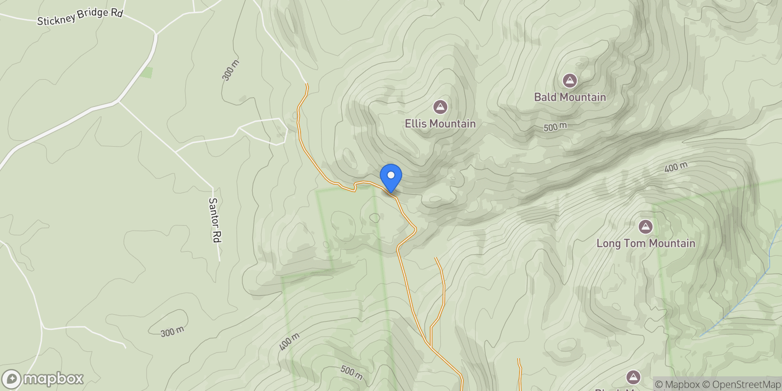 Map showing 200 Black Mountain Road , Au Sable Forks, NY 12912, Au Sable Forks, New York, United States.