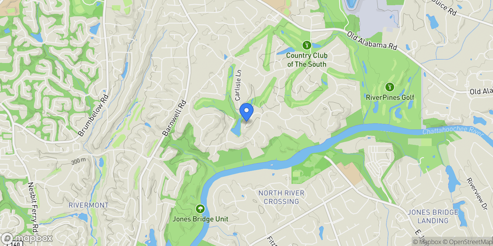 Map showing 955 Tiverton Lane, Johns Creek, GA 30022, Alpharetta, Georgia, United States.
