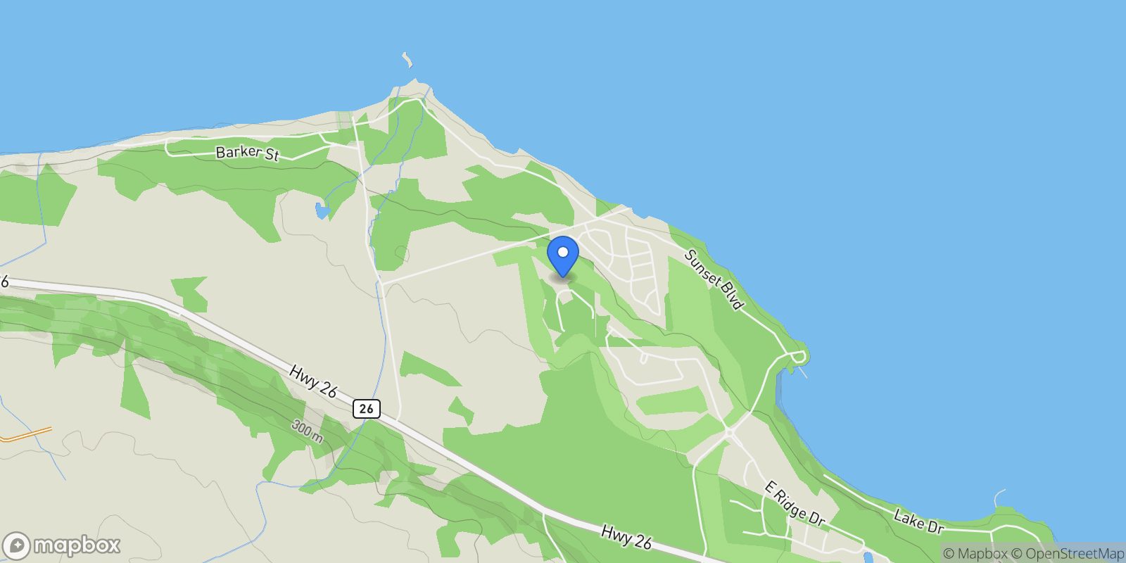 Map showing 117 Sladden Court  32, Blue Mountains, ON N0H 2P0, Meaford, Ontario, Canada.