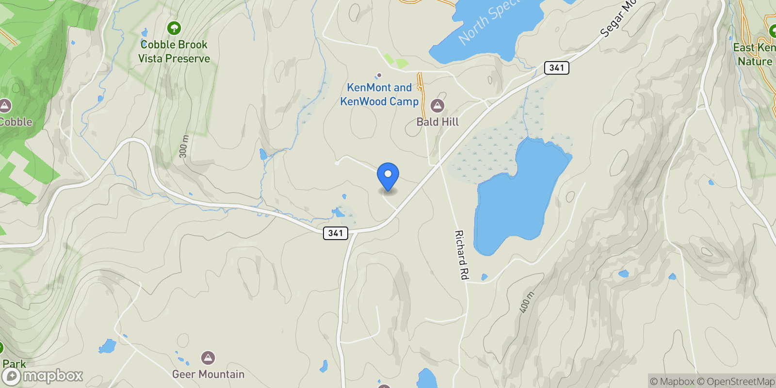 Map showing 16 Stone Fences Lane, Kent, CT 06785, Kent, Connecticut, United States.