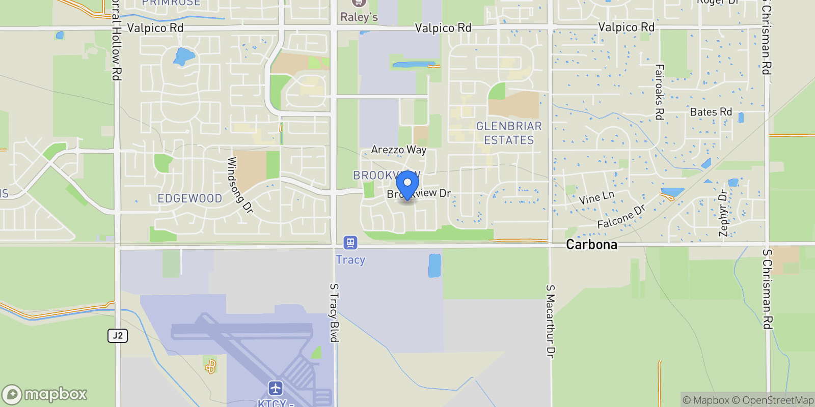 Map showing 230 Wisteria Lane , Tracy, CA 95377, Tracy, California, United States.