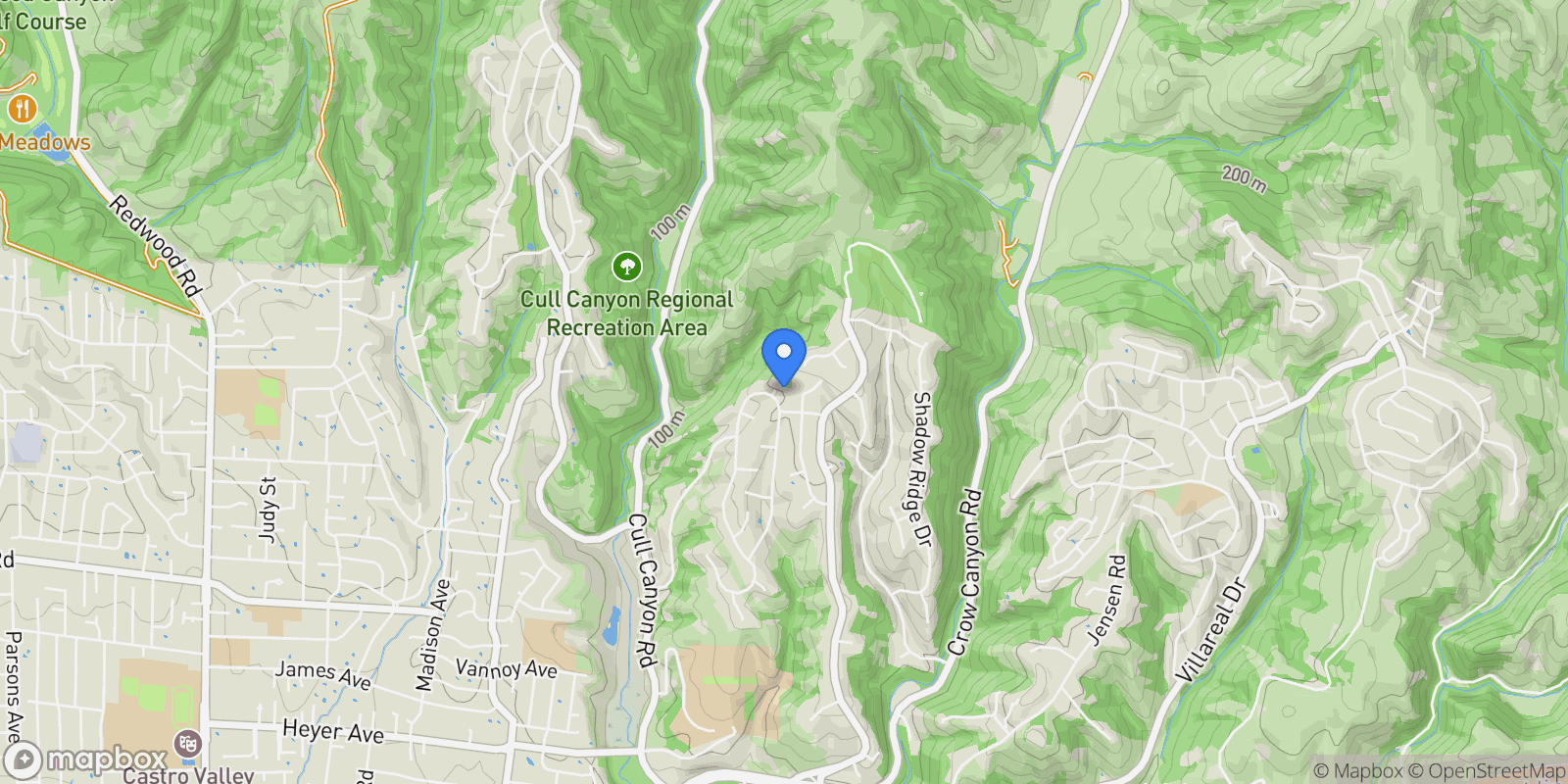 Map showing 5513 Rothman Court , Castro Valley, CA 94552, Castro Valley, California, United States.