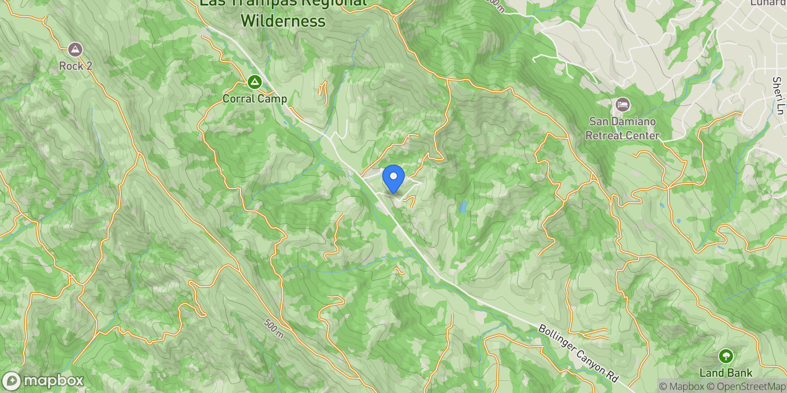 Map showing 0 Bollinger Estates Court , San Ramon, CA 94583, San Ramon, California, United States.