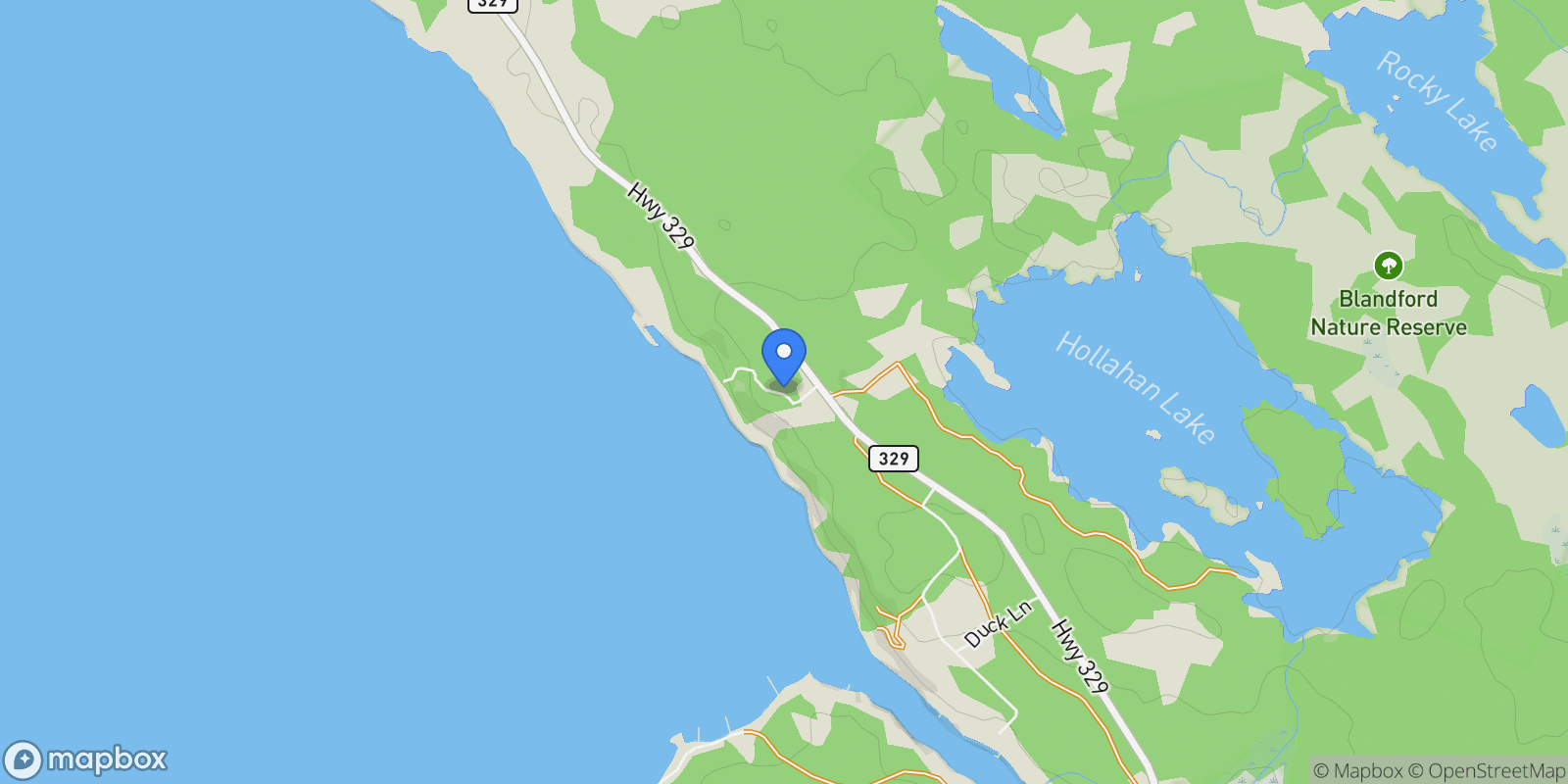 Map showing Lot 30 Anchors Way, East River Point, NS B0J 1T0, Chester, Nova Scotia, Canada.