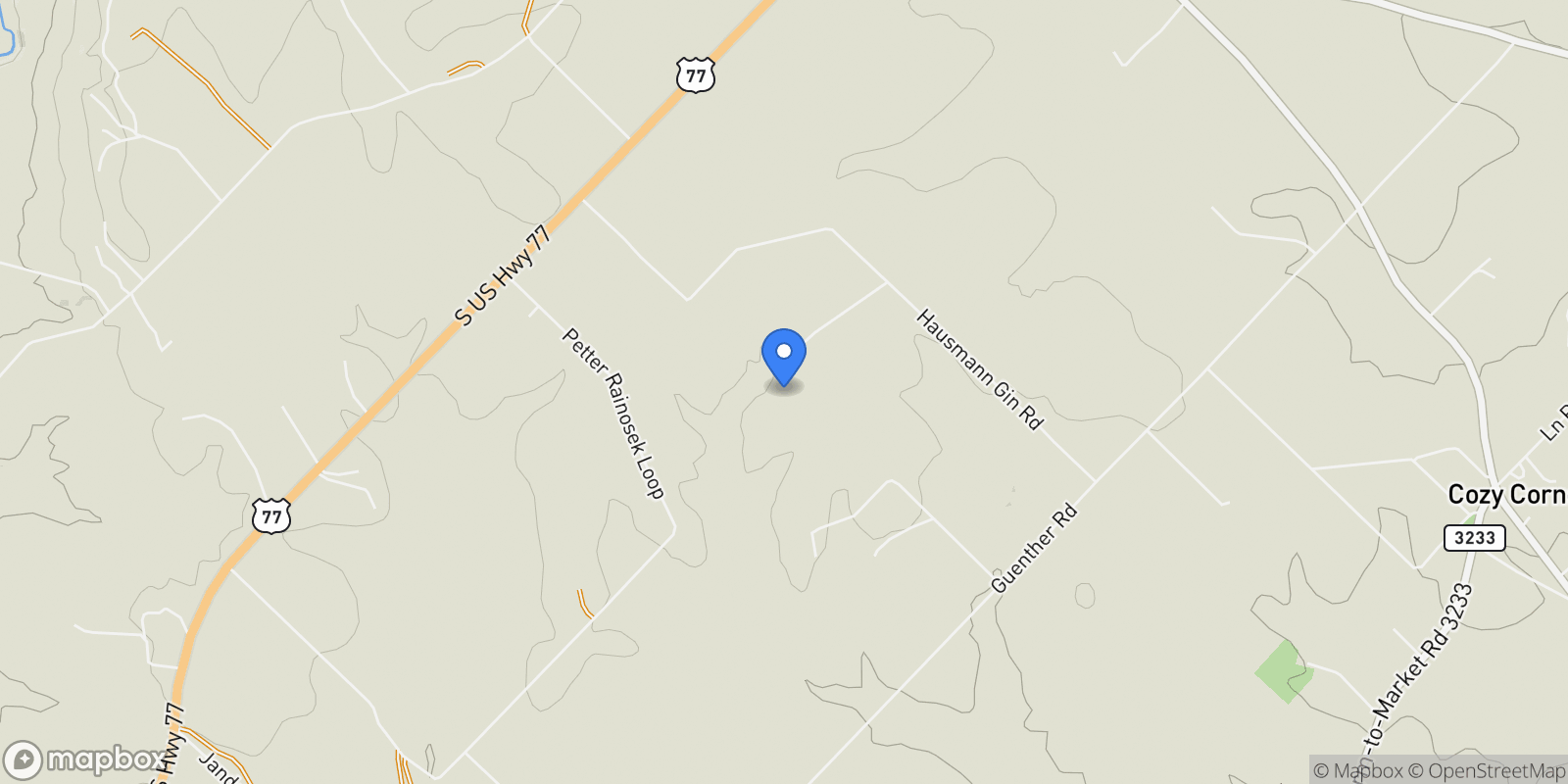 Map showing 264 Timber Lake DR, La Grange, Texas, United States.