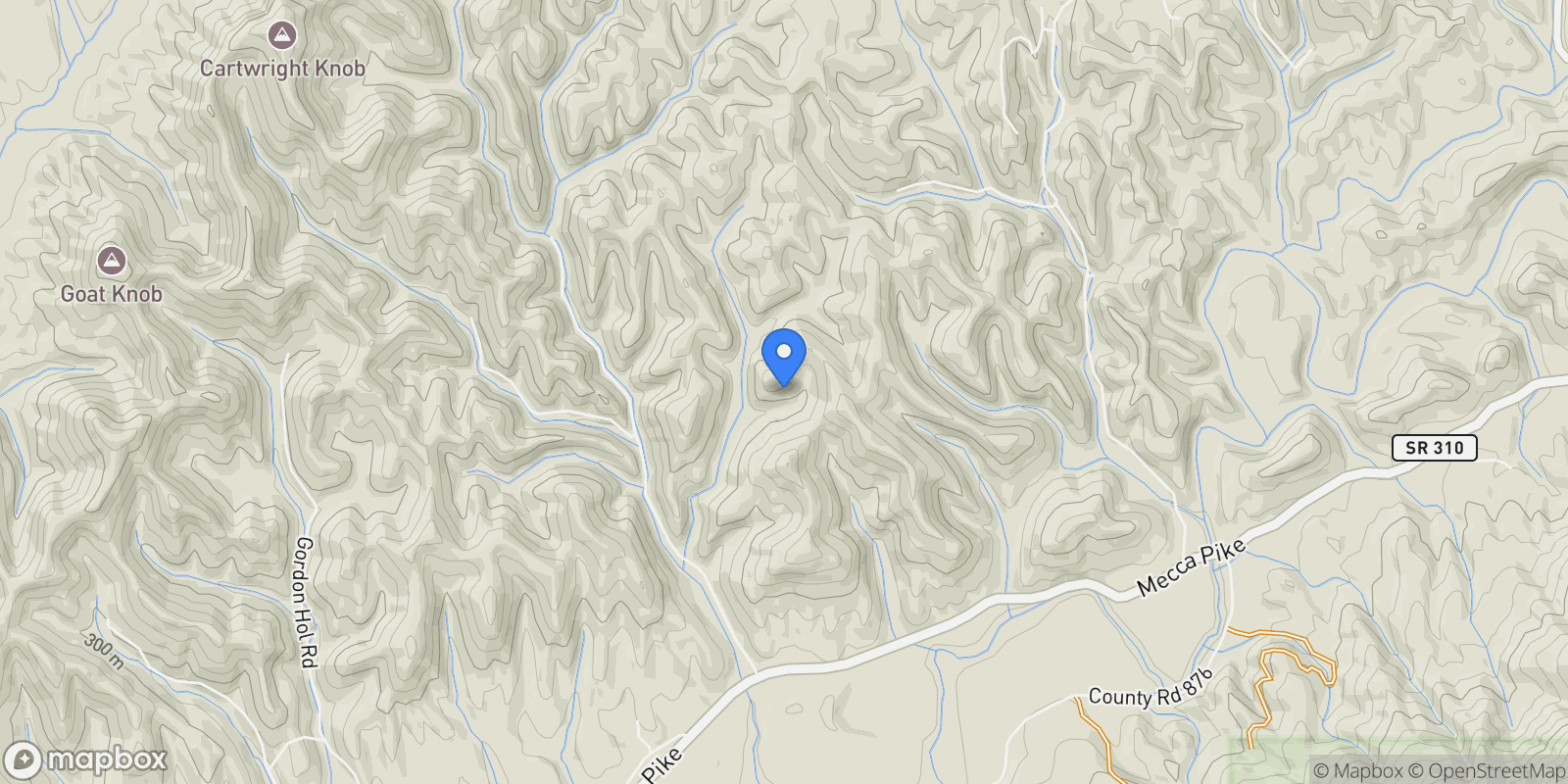 Map showing 158 County Road 484, Englewood, TN 37329, Englewood, Tennessee, United States.