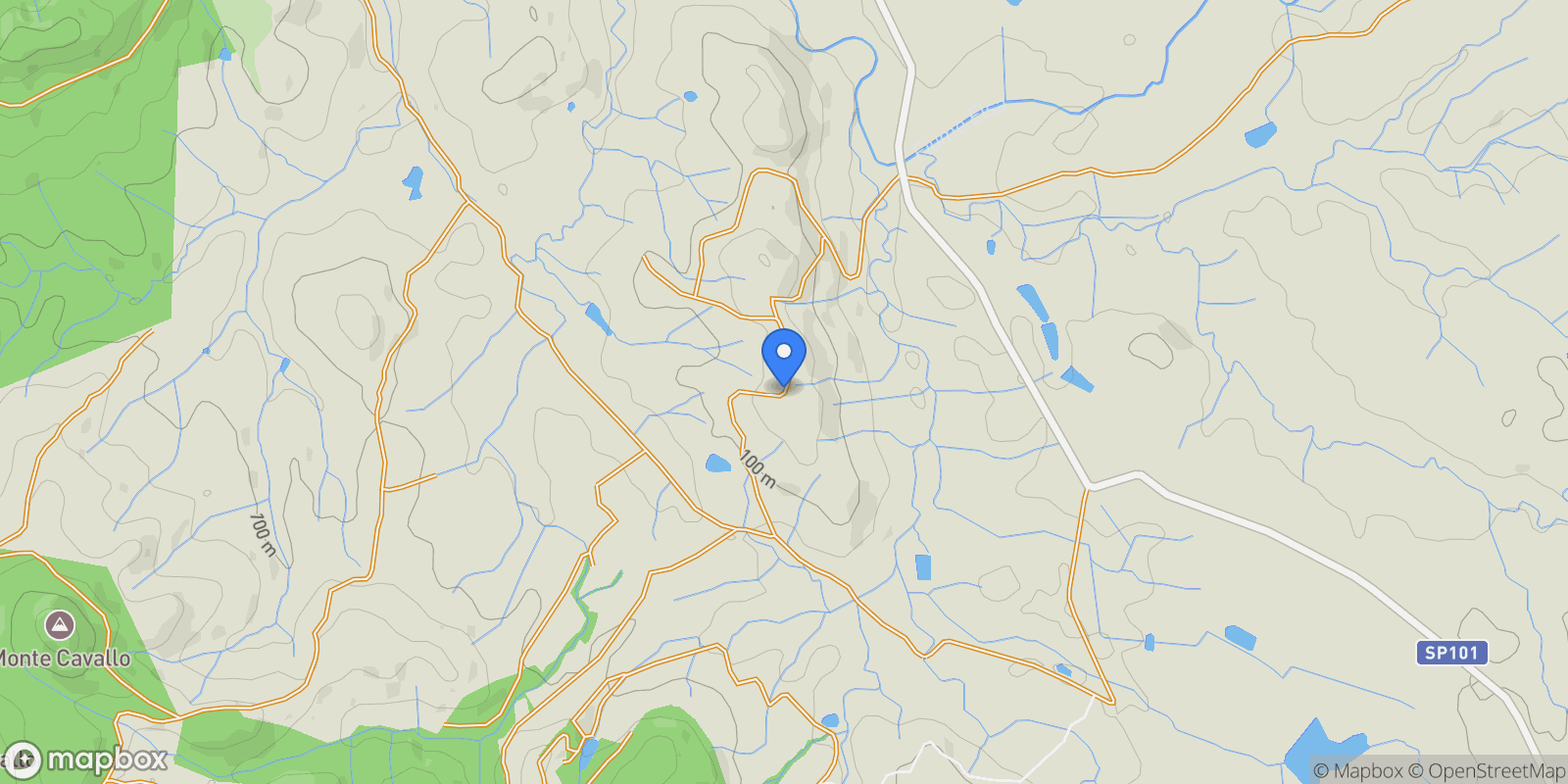 Map showing Str. Vallerana Alta, 58011 Capalbio GR, Italy, Tuscany, Italy.