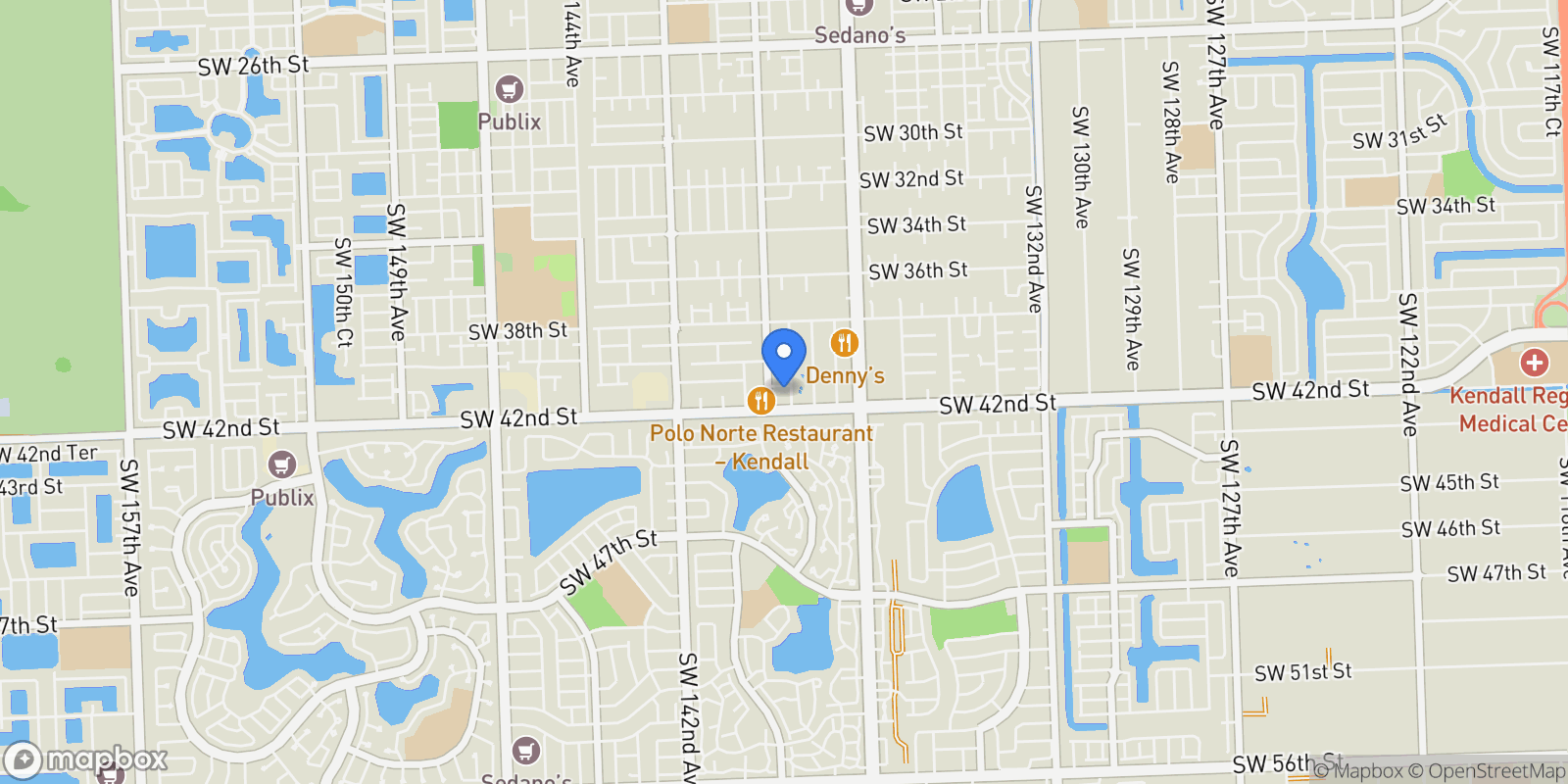 Map showing 13838 SW 41 Terrace , Miami, FL 33175, Miami, Florida, United States.