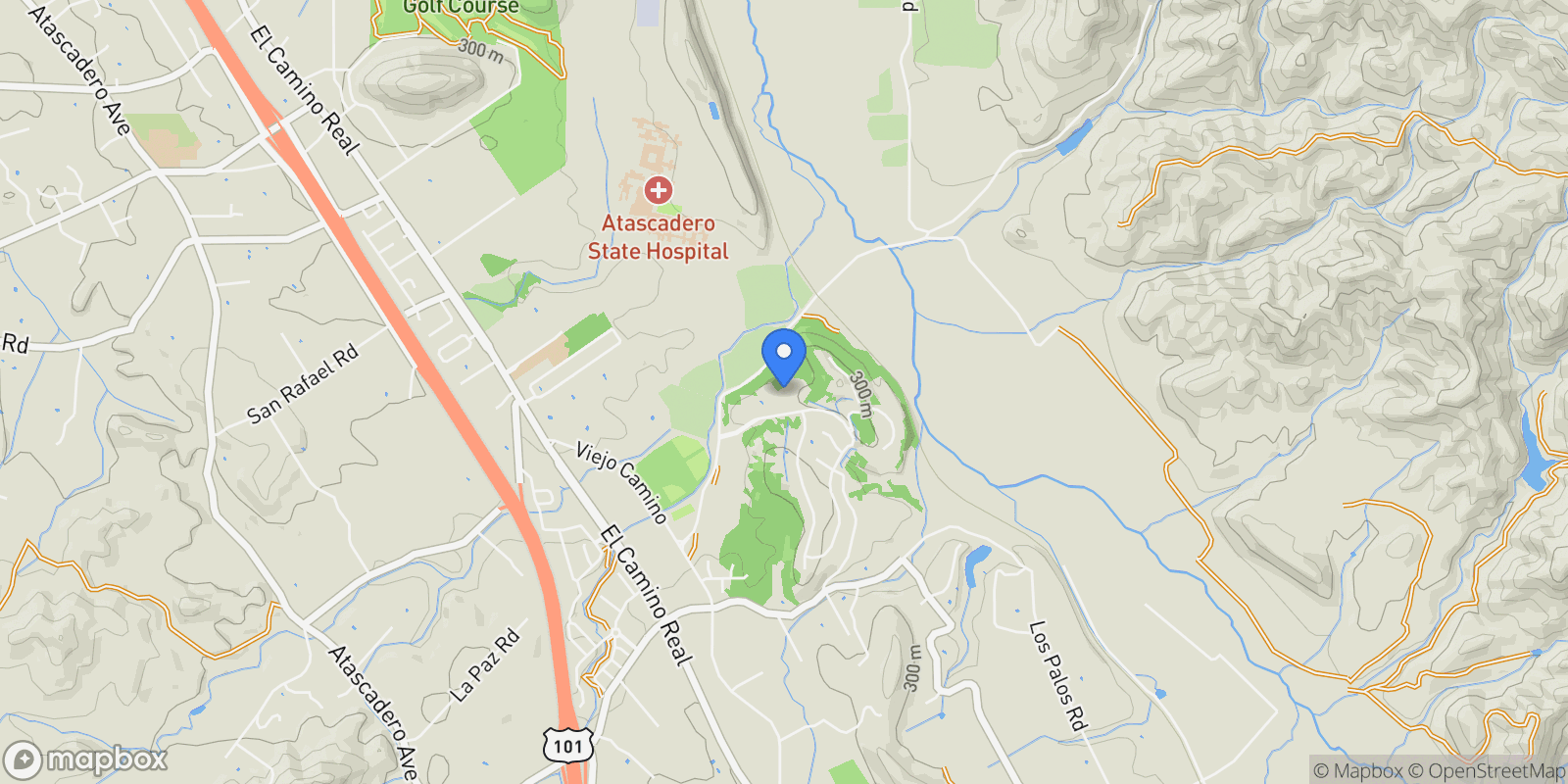 Map showing 9361 Ranada Circle Unit# 19, Atascadero, CA 93422, Atascadero, California, United States.
