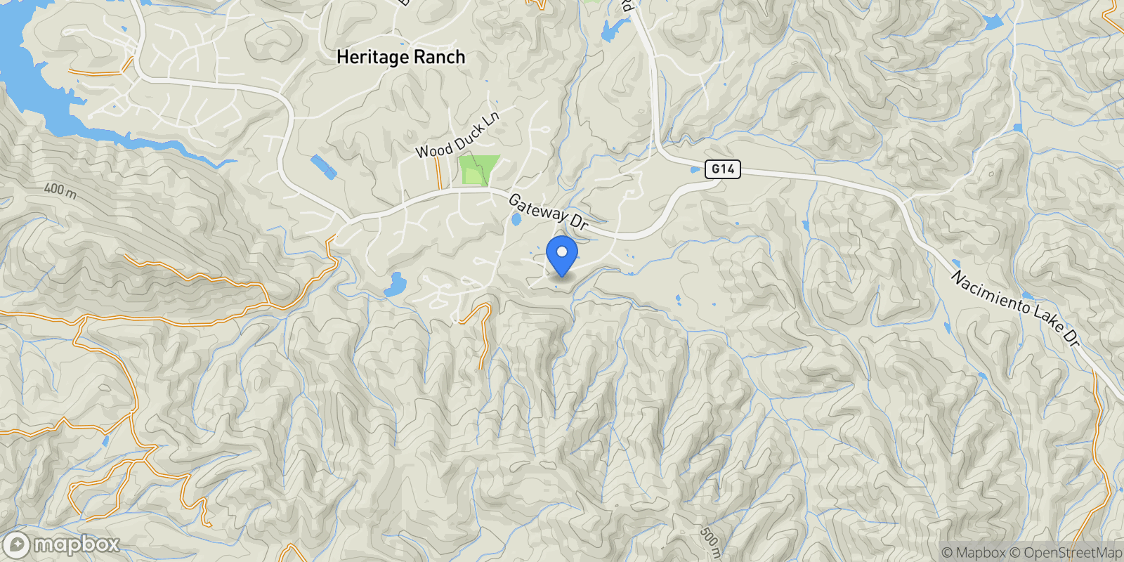 Map showing 1856 Southfork Place, Paso Robles, California, United States.