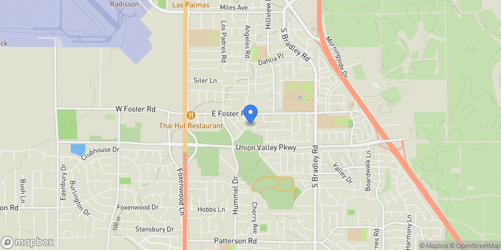 Map showing 646 Shady Lane, Santa Maria, CA 93455, Santa Maria, California, United States.