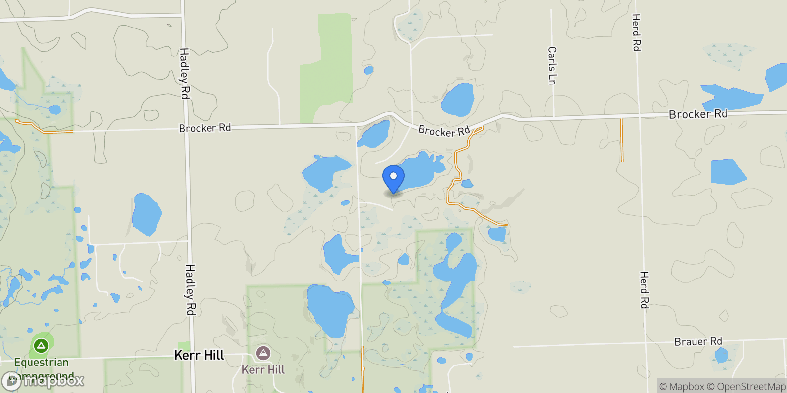 Map showing 4058 Lake Ridge Court, Metamora, MI, 48455, USA, Metamora, Michigan, United States.