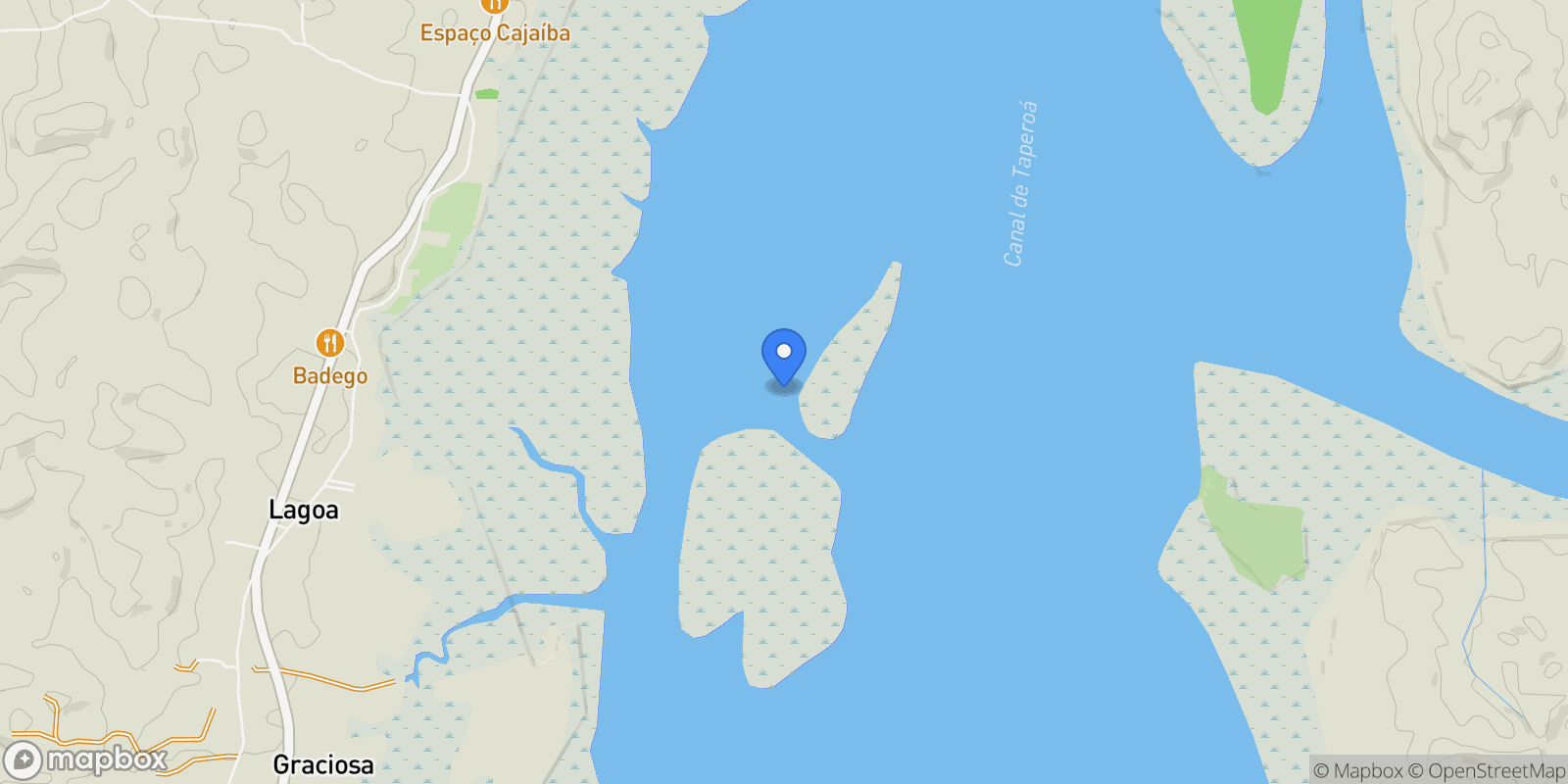 Map showing State of Bahia, Brazil.
