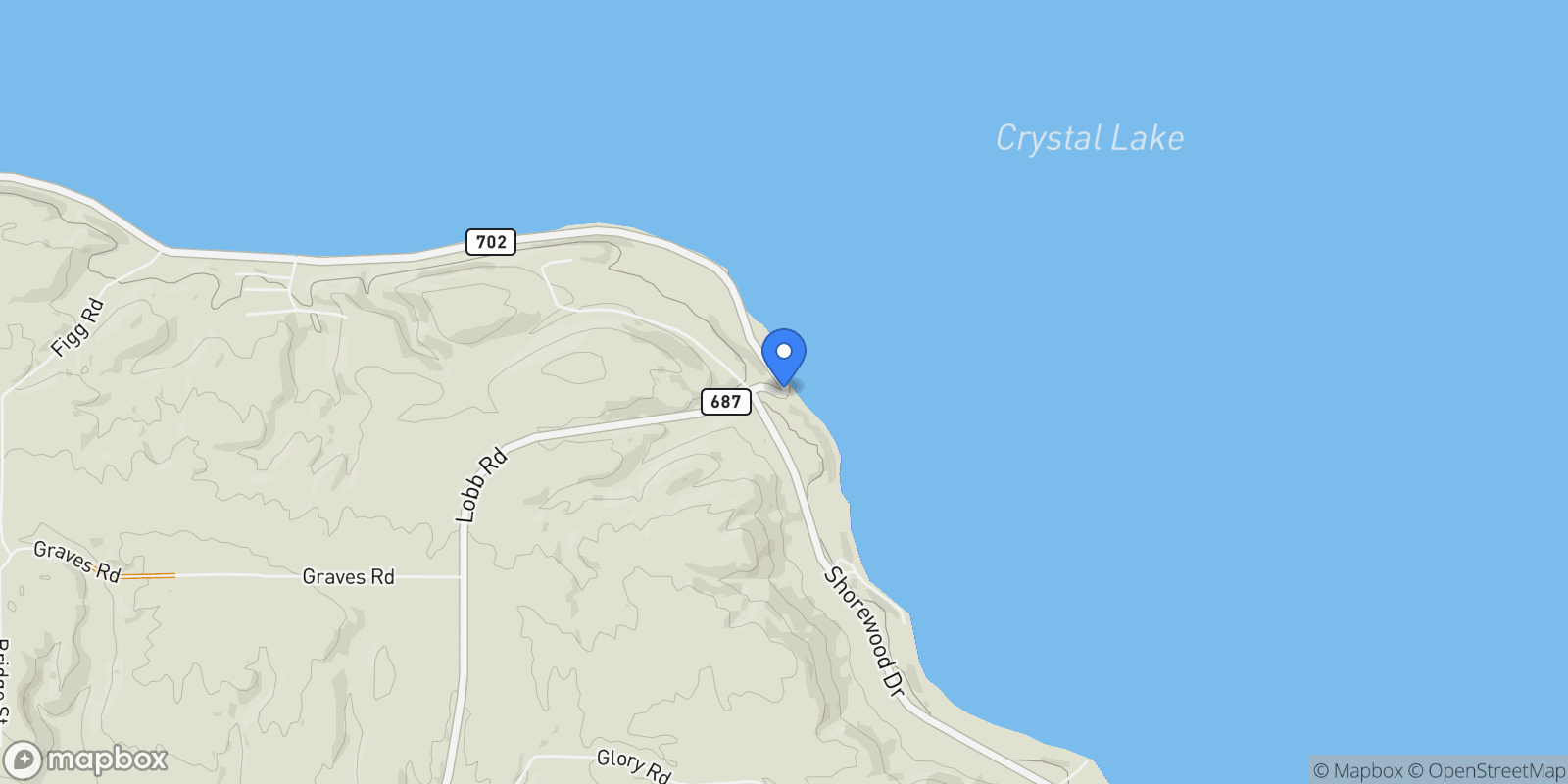 Map showing 1205 E South Shore Drive, #1205 E SOU, Frankfort, MI, 49635, USA, Frankfort, Michigan, United States.