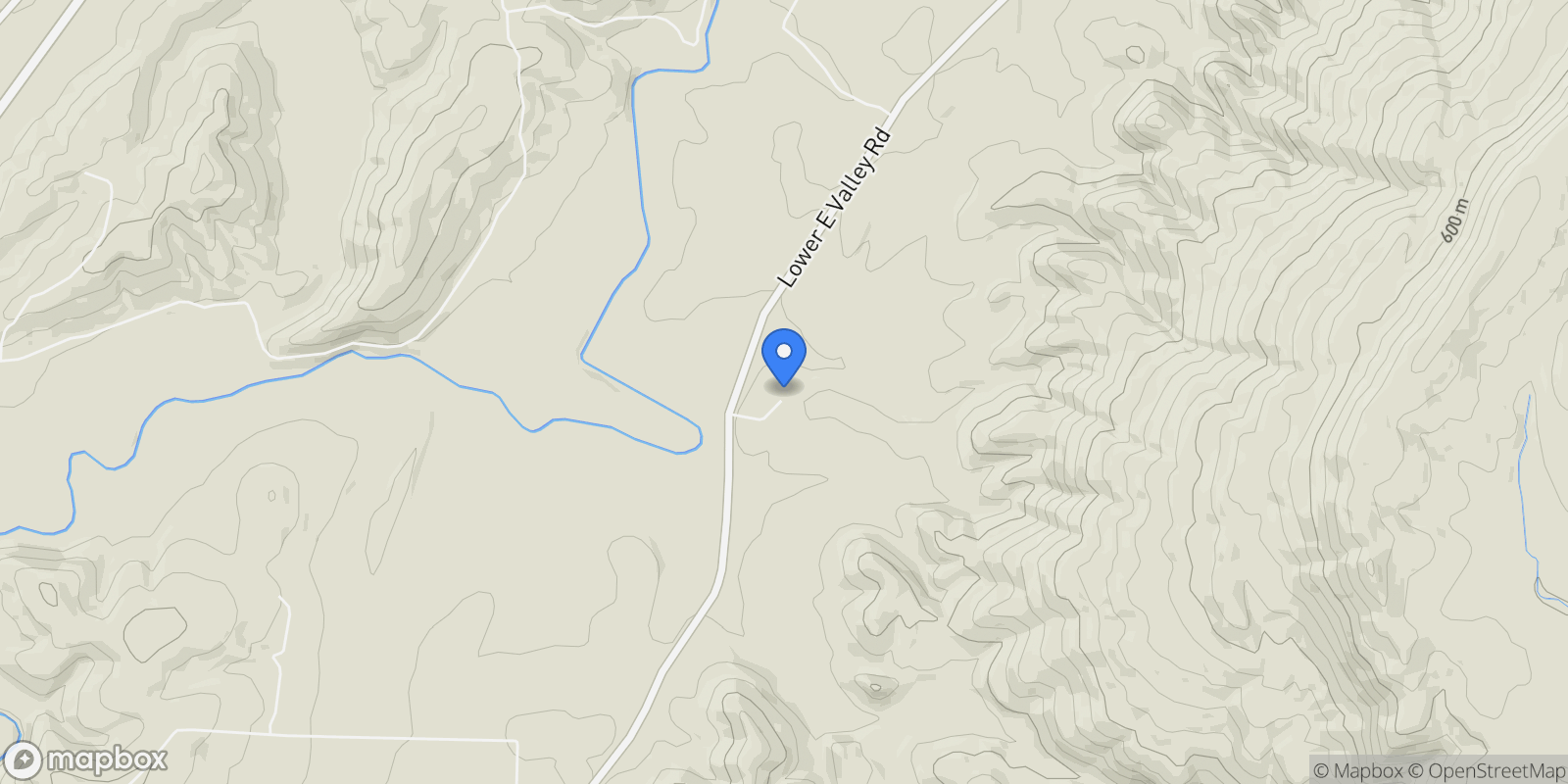 Map showing 4114 Lower East Valley Rd, Dunlap, TN 37327, Dunlap, Tennessee, United States.