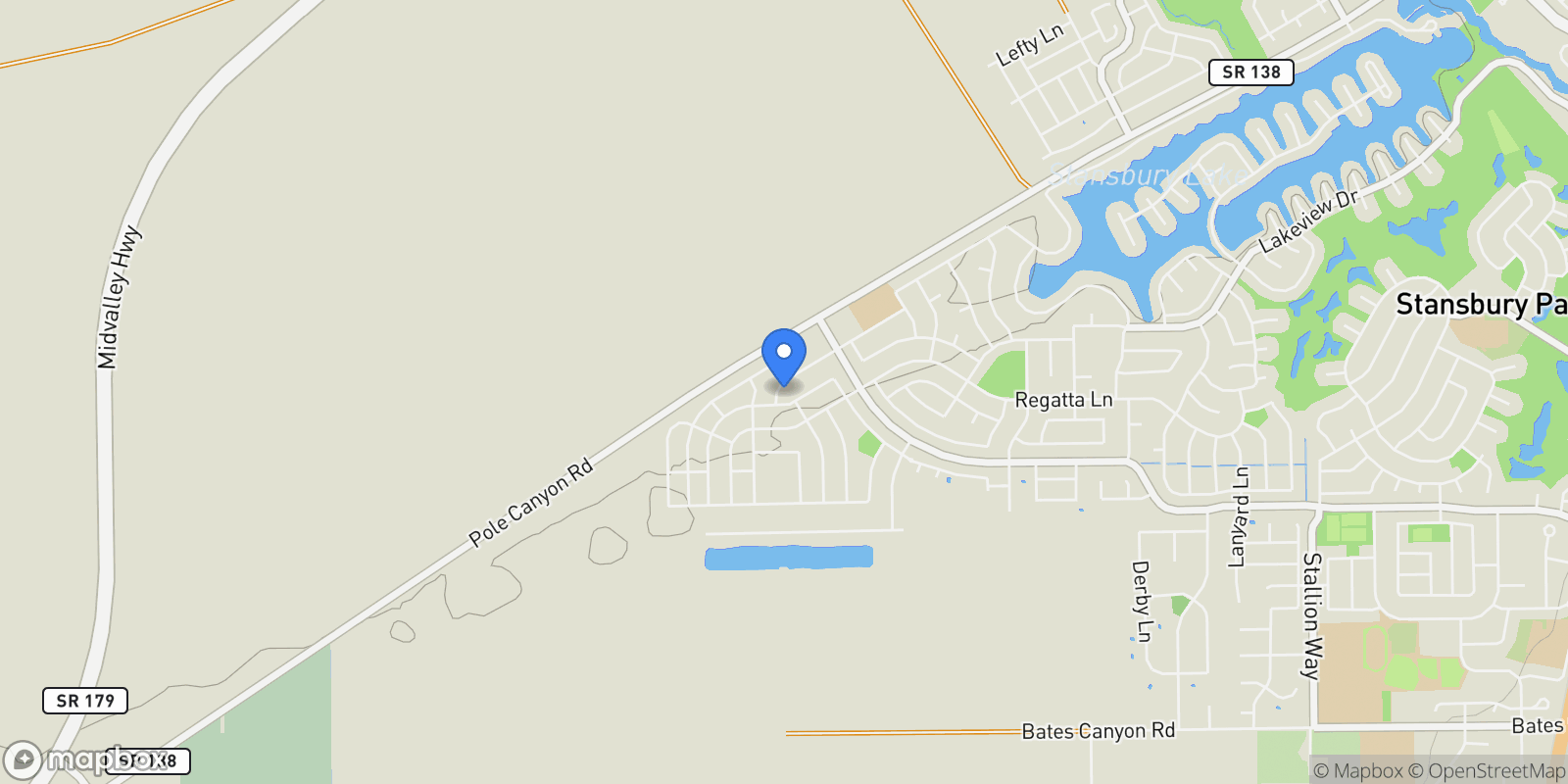 Map showing 969 W Montauk Ln, Stansbury Park, UT 84074, Erda, Utah, United States.