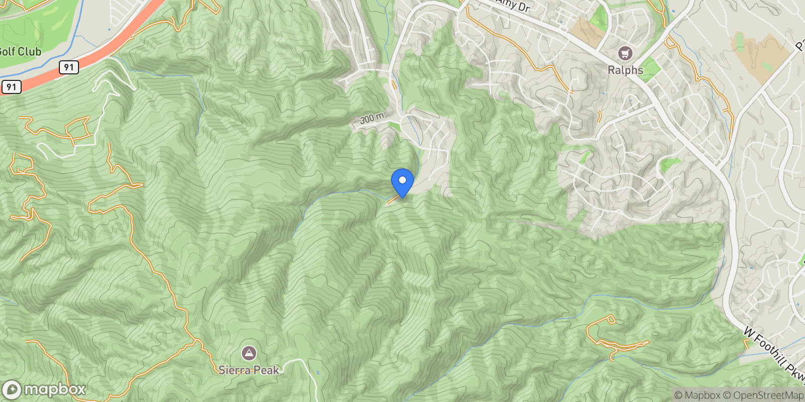 Map showing 2598 Bulrush Circle, Corona, CA 92882, Corona, California, United States.
