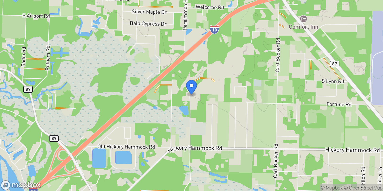 Map showing 4616 B Lowery Rd, Milton, FL 32583, Milton, Florida, United States.