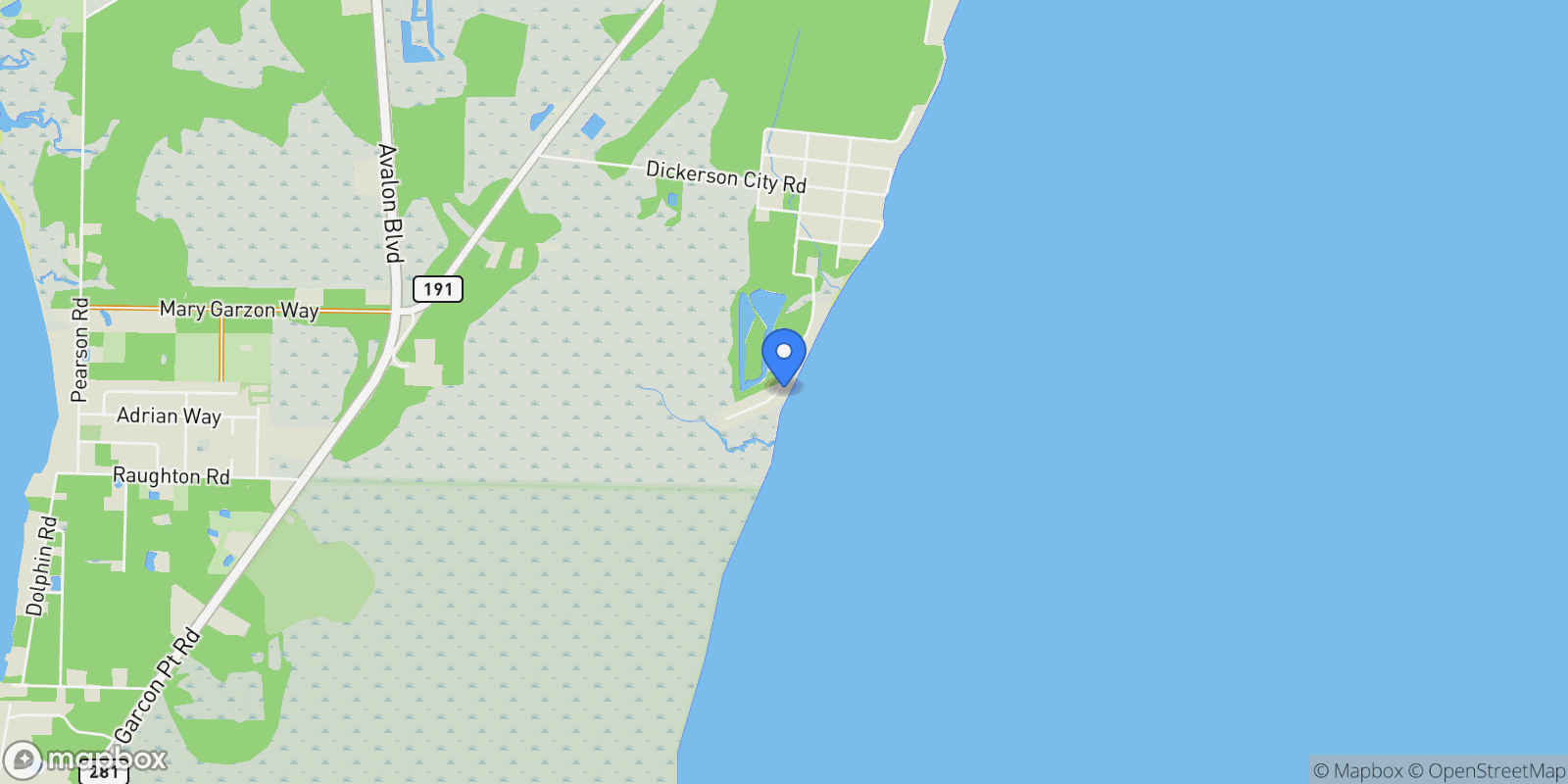Map showing 1106 Oyster Bay Dr, Milton, FL 32583, Milton, Florida, United States.