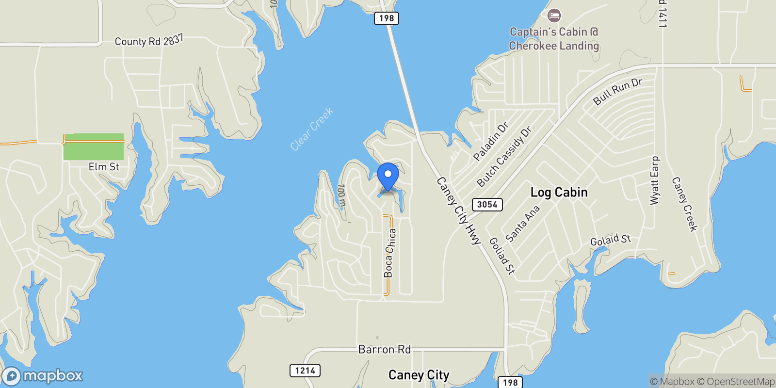 Map showing 5269 Alta Vista, Malakoff, TX 75148, Malakoff, Texas, United States.