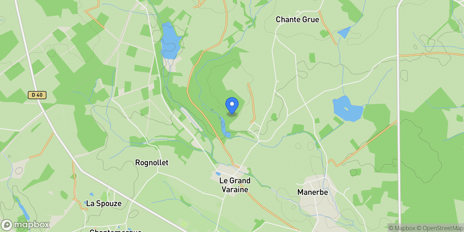Map showing France.