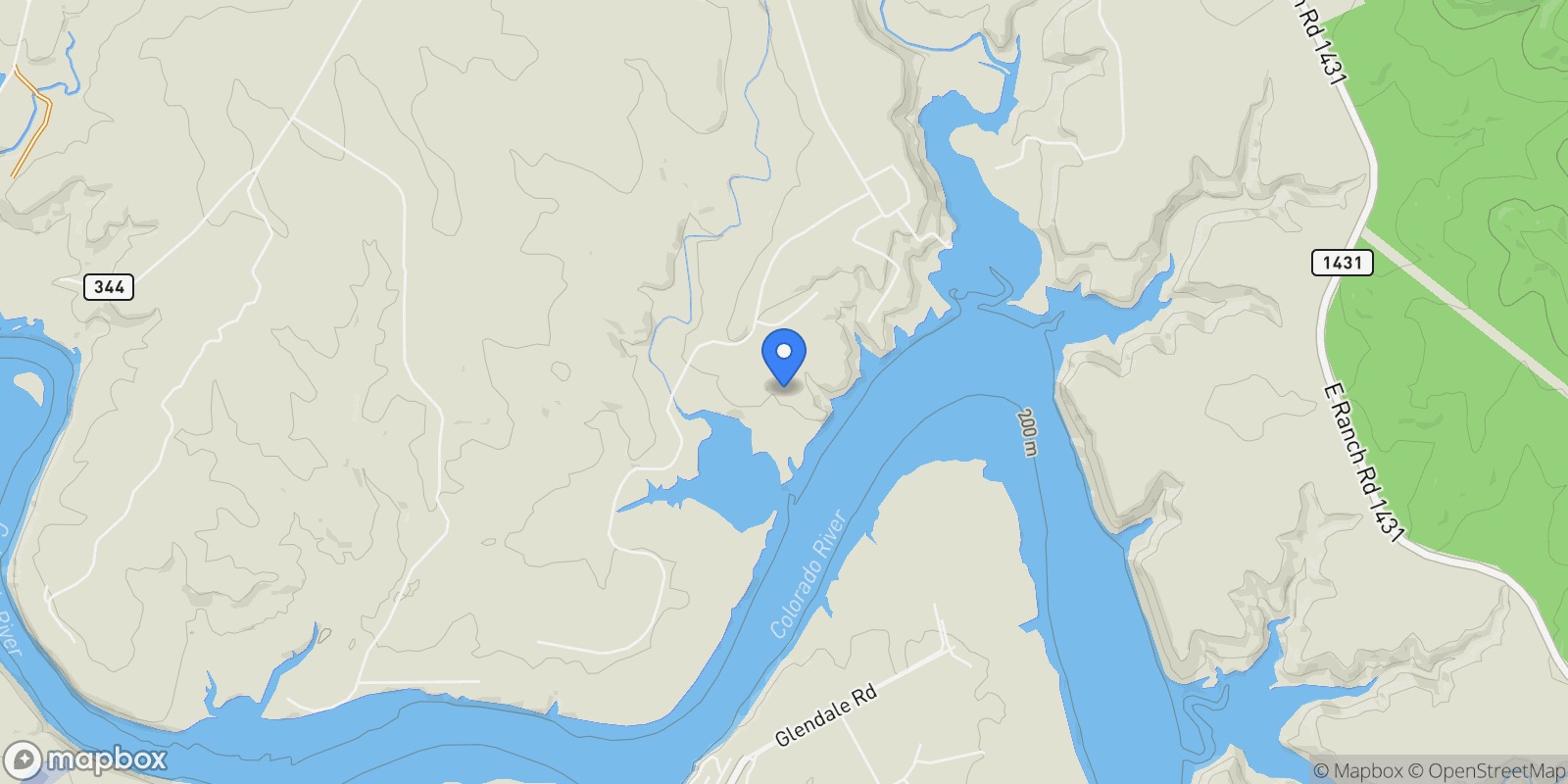 Map showing 259 Chimney Cove Drive , Marble Falls, TX 78654, Marble Falls, Texas, United States.