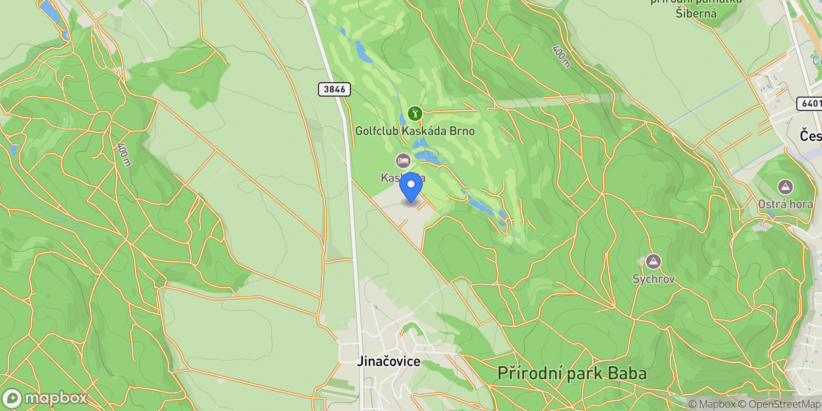 Map showing Brno, Brno, 623, Kuřim, South Moravian Region, Czechia.